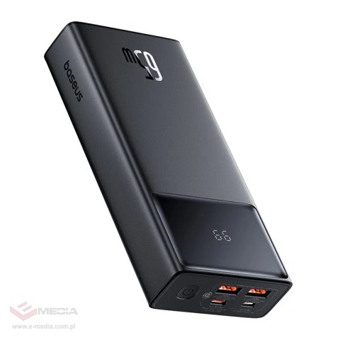 Powerbank Baseus Star-Lord 20000mAh 65W + kabel USB - USB-C (czarny)