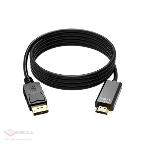 Kabel DISPLAYPORT - HDMI 4K 1,8m