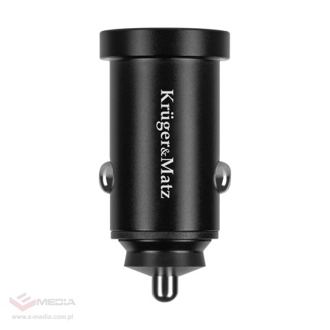 Ładowarka samochodowa 38W Kruger&Matz z funkcjami Power Dedlivery oraz Quick Charge