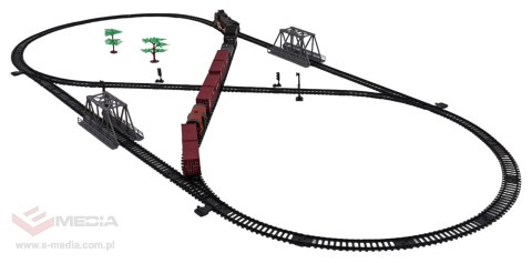 MEGA Kolejka Retro + Akcesoria