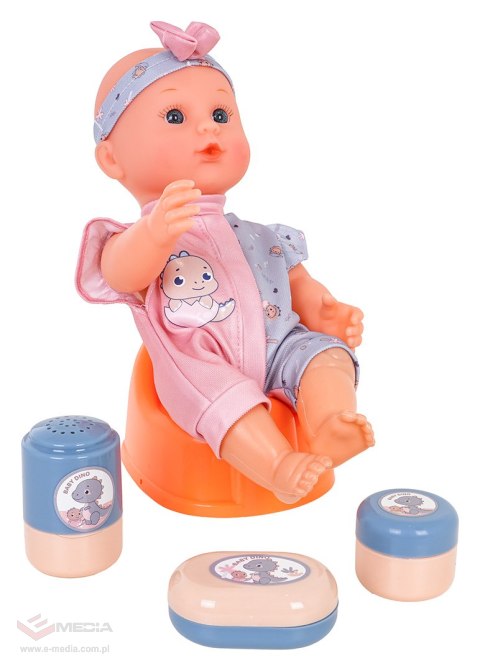 MEGA Zestaw DINUŚ z Lalką + Akcesoria