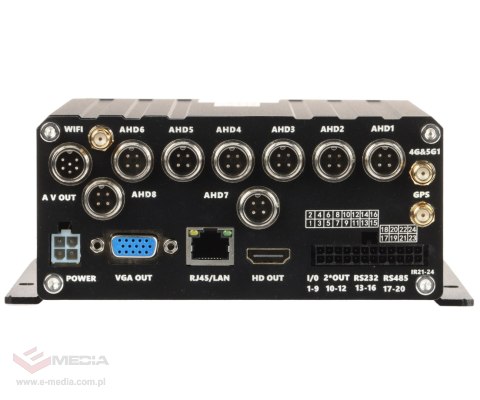 REJESTRATOR MOBILNY AHD ATE-D0801EF-T3 8 KANAŁÓW AUTONE