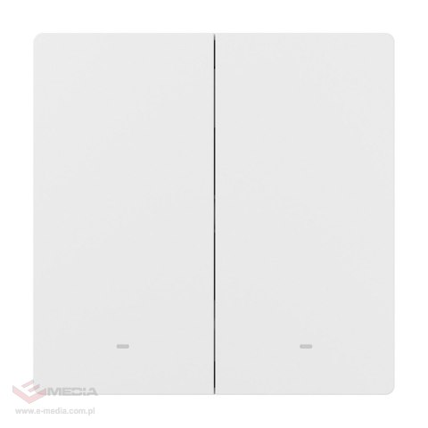 Smart dotykowy przełącznik ścienny Sonoff ZBM5-2C-86W (2-kanałowy) Zigbee