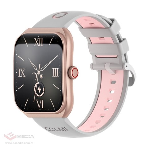 Smartwatch COLMI P86 (różowy złoty)