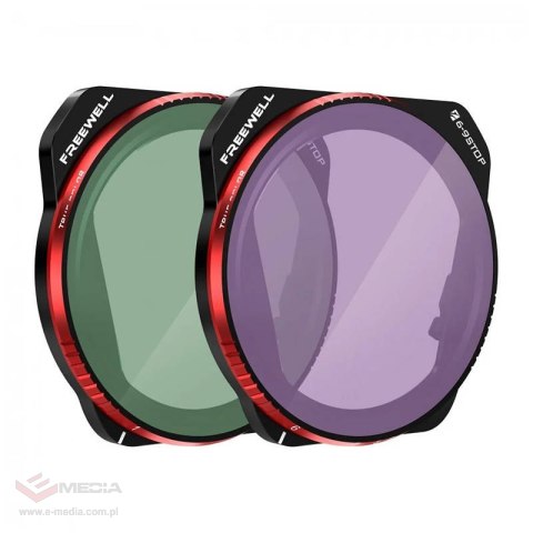 Zestaw filtrów VND FREEWELL True Color 1-5 i 6-9 DJI Mavic 3 Pro