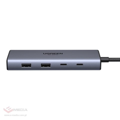 Hub USB-C UGREEN CM639 10-portowy PD 100W