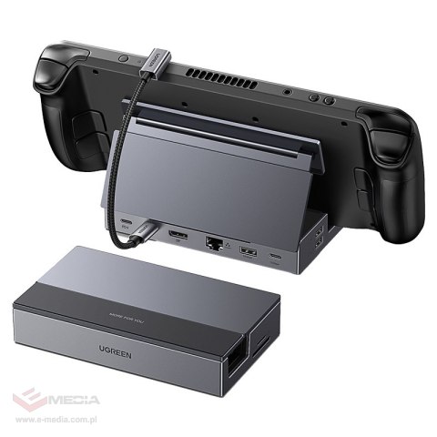 Hub USB-C UGREEN CM800 9-portowy DisplayPort RJ45