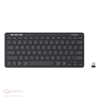 Klawiatura bezprzewodowa wielotrybowa Ugreen K551, Bluetooth 5.3 (szara)