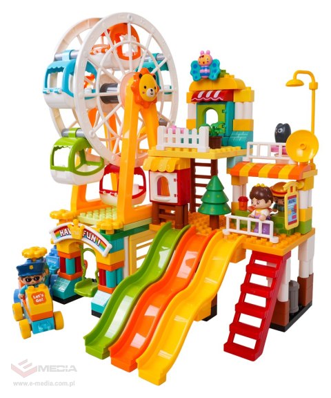 Klocki Konstrukcyjne Wesołe Miasteczko 235el.