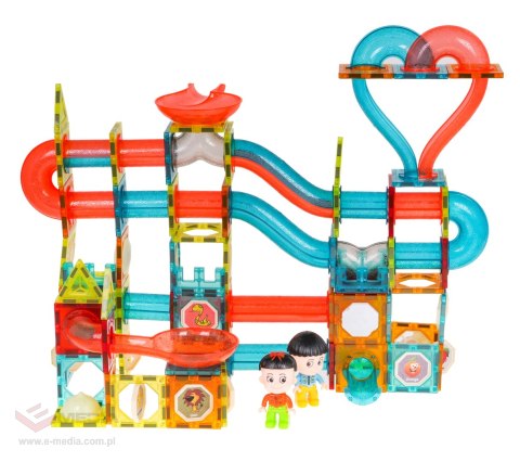 Klocki Magnetyczne Zestaw 202 elementów