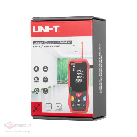 Miernik dystansu Uni-T LM40