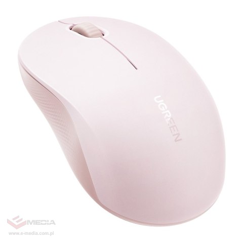 Mysz bezprzewodowa UGREEN M331 Bluetooth 5.4 (różowa)