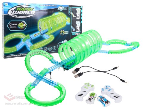 Tor Wyścigowy Świecący w Ciemności 85el.