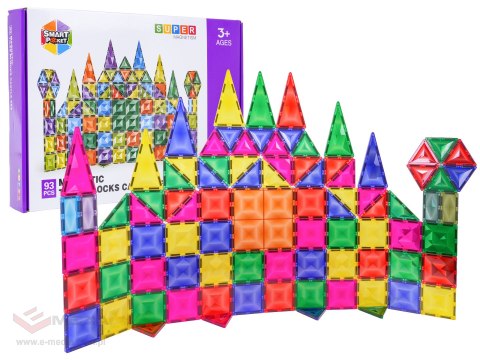 Zestaw Klocków Magnetycznych 3D 93el.