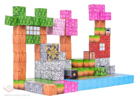 Zestaw Kostek, Klocków Magnetycznych 200el.