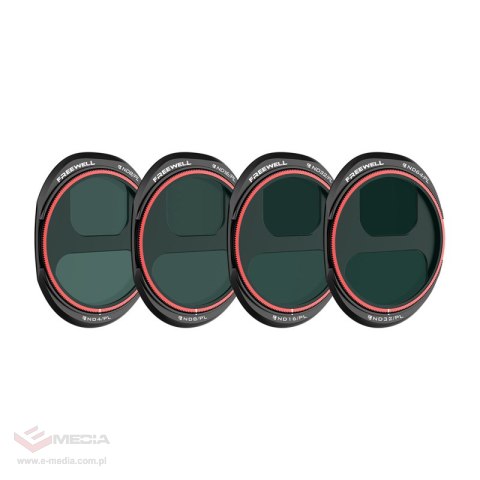 Zestaw filtrów FREEWELL Bright Day ND/PL DJI Mavic 4 Pro 4 szt.