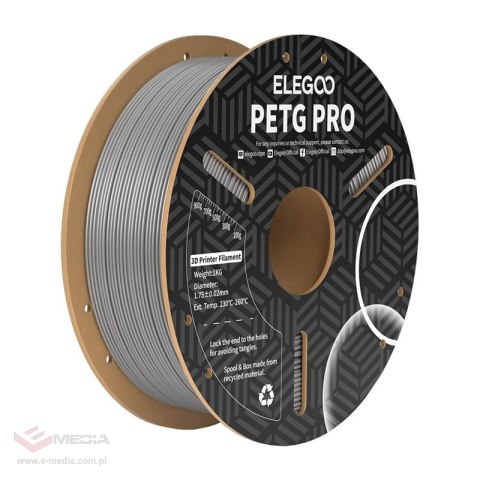 Filament ELEGOO PETG Pro PETG 1.75mm 1kg (szary)