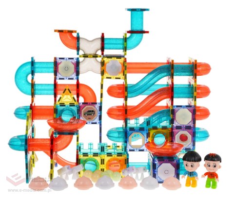 Klocki Magnetyczne Zestaw 292 elementów