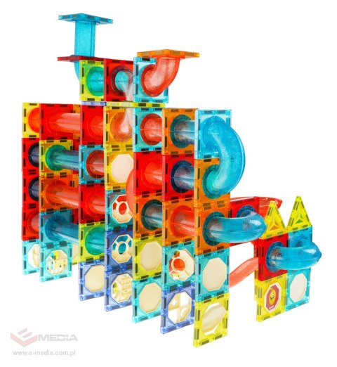 Klocki Magnetyczne Zestaw 292 elementów