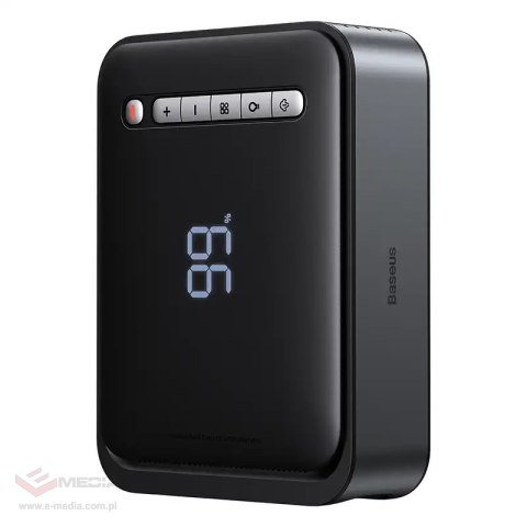 Powerbank / Rozrusznik + Kompresor 2w1 Baseus Super Energy Car Jump Starter, 8000mAh, 1000A USB (czarny)