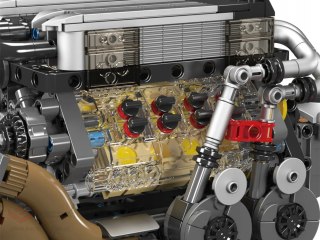 Zestaw Klocków Silnik 952el.