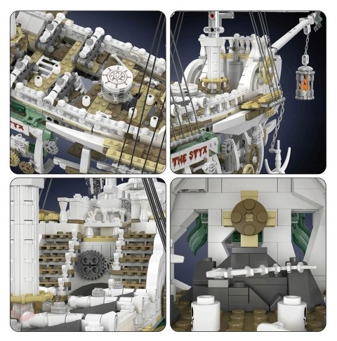 Zestaw Klocków Statek Piracki Widmo 3769el.