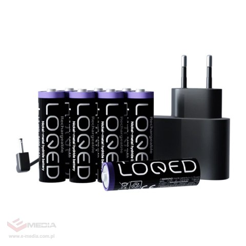 Zestaw bateryjny do zamka LOQED Power Kit