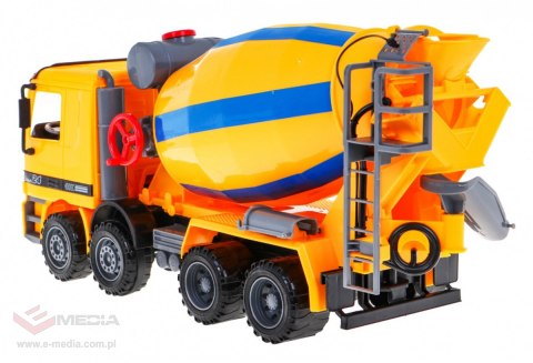 Betoniarka dla dzieci 3+ Realistyczny model 1:10 + Ruchome elementy + Obrotowa gruszka