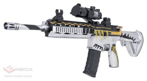 Karabin M416 Szary na Kulki Wodne + Akcesoria
