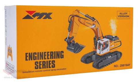 Koparka R/C z Metalową Łyżką z Funkcją Dymu