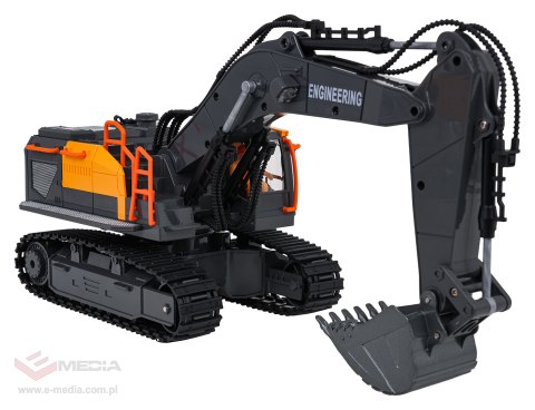 Koparka R/C z Metalową Łyżką z Funkcją Dymu