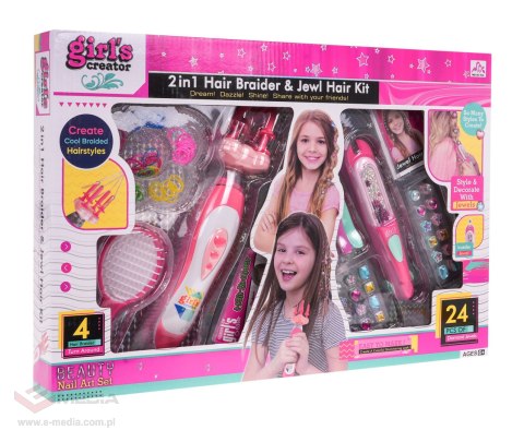 Zestaw Do Warkoczy Z Biżuterią