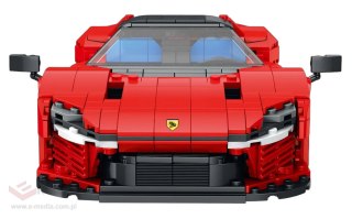 Zestaw Klocków Auto Sportowe Czerwone 1069el.