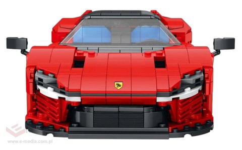 Zestaw Klocków Auto Sportowe Czerwone 1069el.