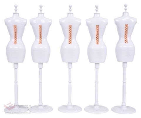 Zestaw Małej Projektantki, Niebieskie Materiały + Akcesoria