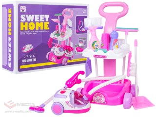 Zestaw Sprzątający Różowy + Akcesoria