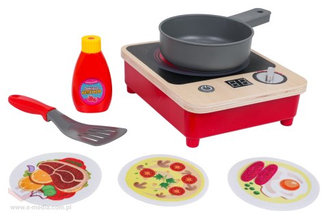 Drewniana Kuchenka + Akcesoria