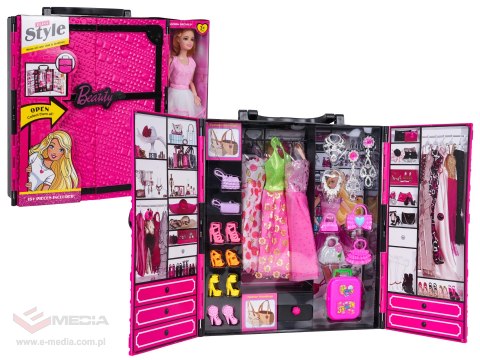 MEGA Zestaw Garderoba + Lalka