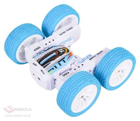 Pojazd R/C POWER STUNT 1:32 Niebieski