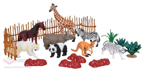 Zestaw Dzikich Zwierząt 29el.