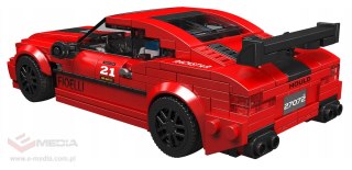 Zestaw Klocków Pojazd Sportowe Czerwone 481el.