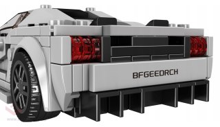 Zestaw Klocków Pojazd Sportowe Srebrne 388el.