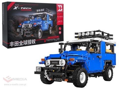 Zestaw Klocków Pojazd Terenowy 2087el. Niebieski