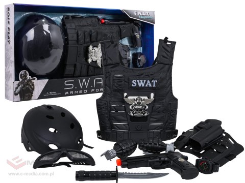 Zestaw Policjanta Czarny