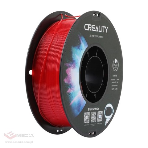Filament CREALITY TPU (czerwony)