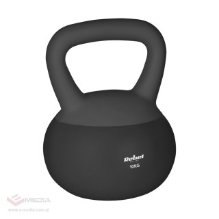 Soft Kettlebell miękki winylowy 10kg REBEL ACTIVE