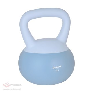 Soft Kettlebell miękki winylowy 5kg REBEL ACTIVE