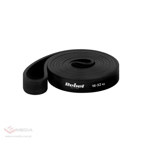 Zestaw gum do ćwiczeń TPE - Power Band PT-S7, 4-82 kg, 7 gum TPE, REBEL ACTIVE