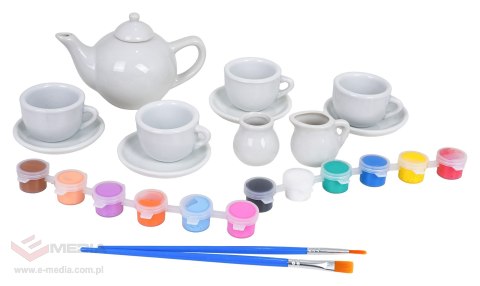 Ceramiczny Herbaciany Zestaw do Malowania