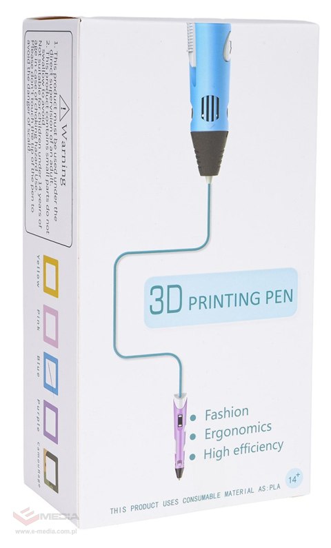 Długopis 3D Niebieski